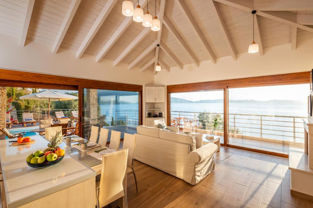 Iris Villas Lefkada - Marine Villa With Private Sea Access Сивота Экстерьер фото