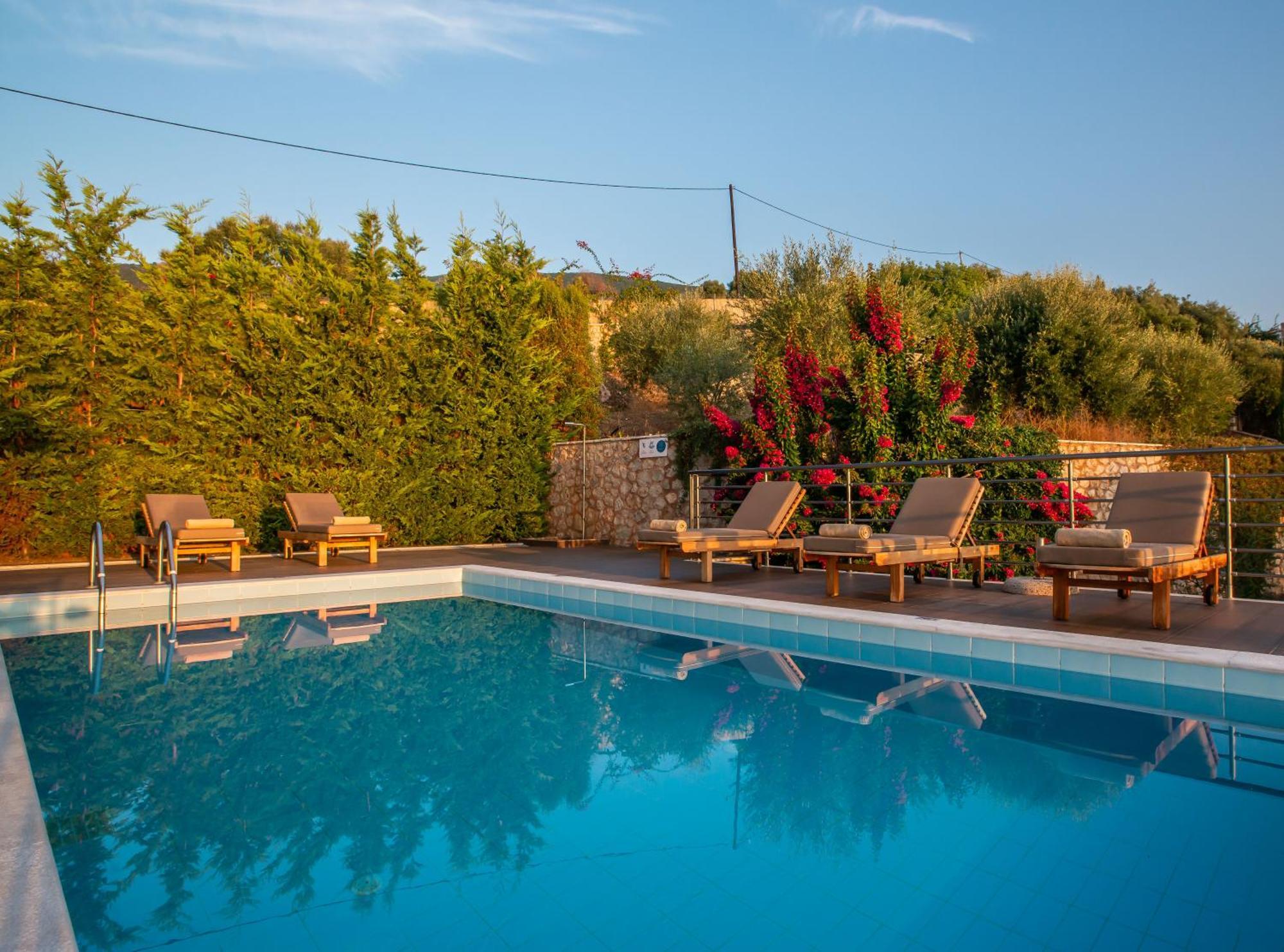 Iris Villas Lefkada - Marine Villa With Private Sea Access Сивота Экстерьер фото