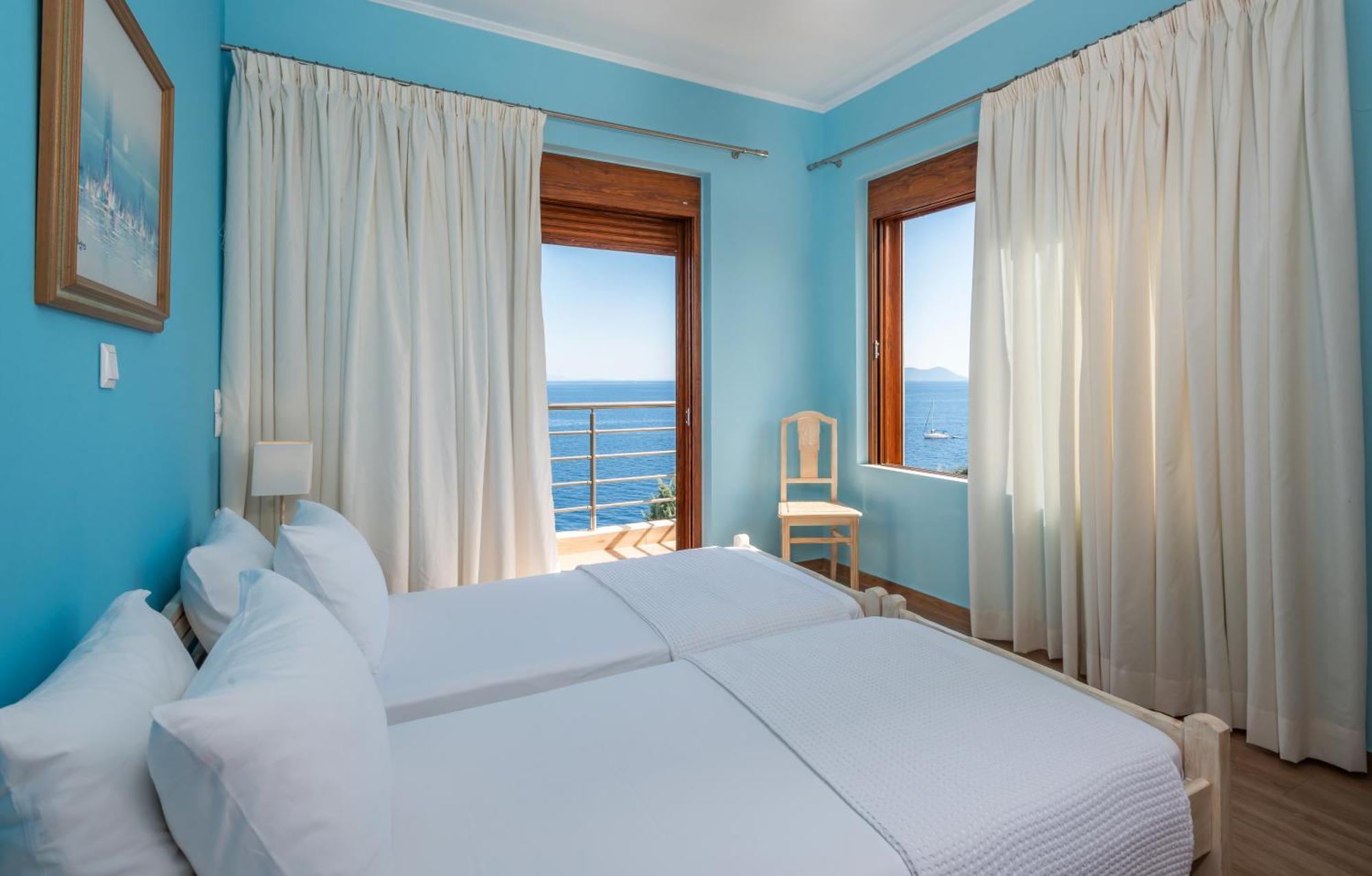Iris Villas Lefkada - Marine Villa With Private Sea Access Сивота Экстерьер фото